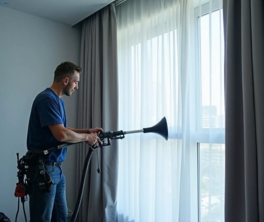 Professional drapes cleaning process tools Matty Curtain Cleaning barwon-heads-vic